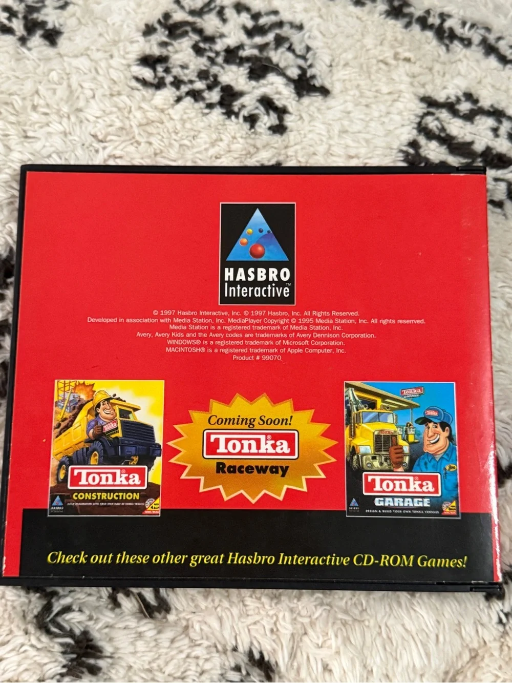 Tonka Search & Rescue PC CD-ROM Game 1997 Vintage 90’s video game